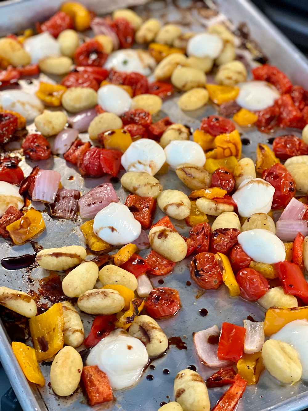 Sheet Pan Gnocchi Caprese – Fustini's Oils & Vinegars