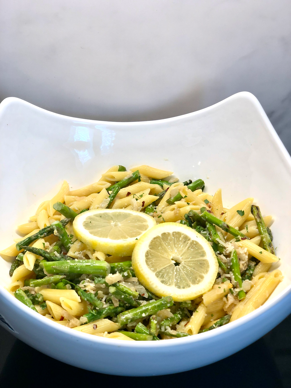 Lemony Asparagus with Pasta – Fustini's Oils & Vinegars