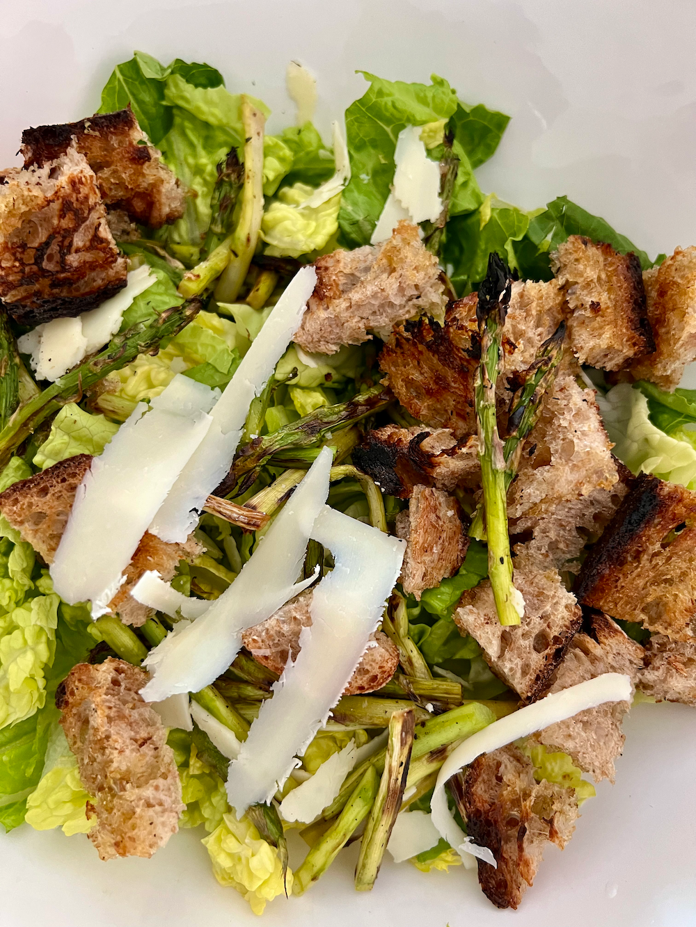 Grilled Asparagus Caesar Salad – Fustini's Oils & Vinegars