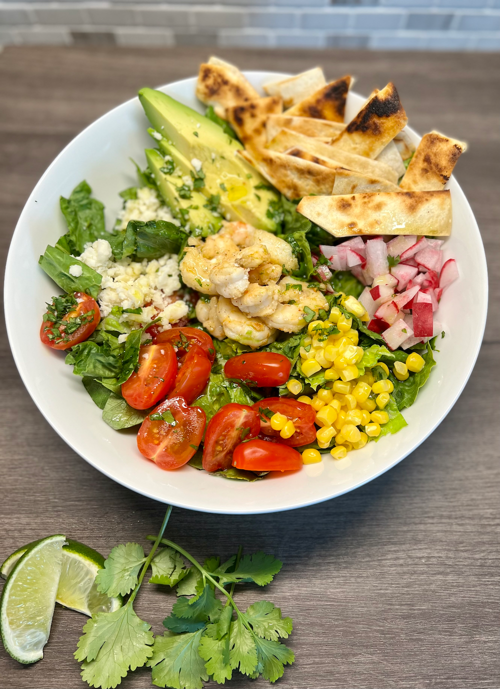 Tequila Shrimp Taco Salad – Fustini's Oils & Vinegars