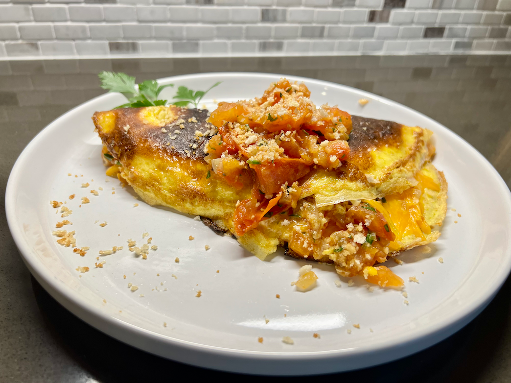 Grilled Cheese and Tomato Soup Omelet – Fustini's Oils & Vinegars
