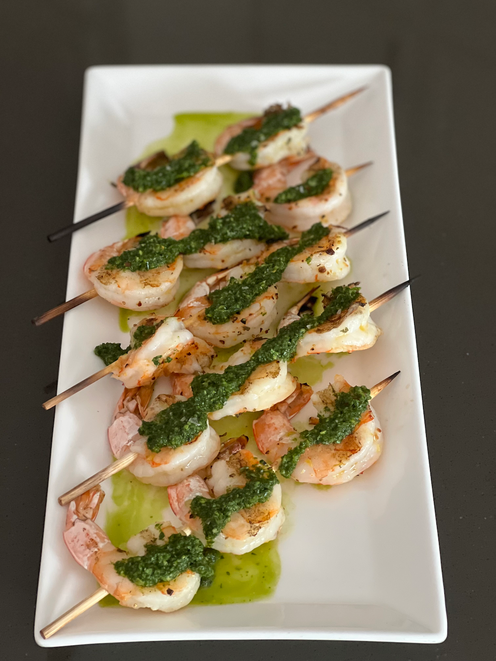 Chimichurri Shrimp Kebabs – Fustini's Oils & Vinegars