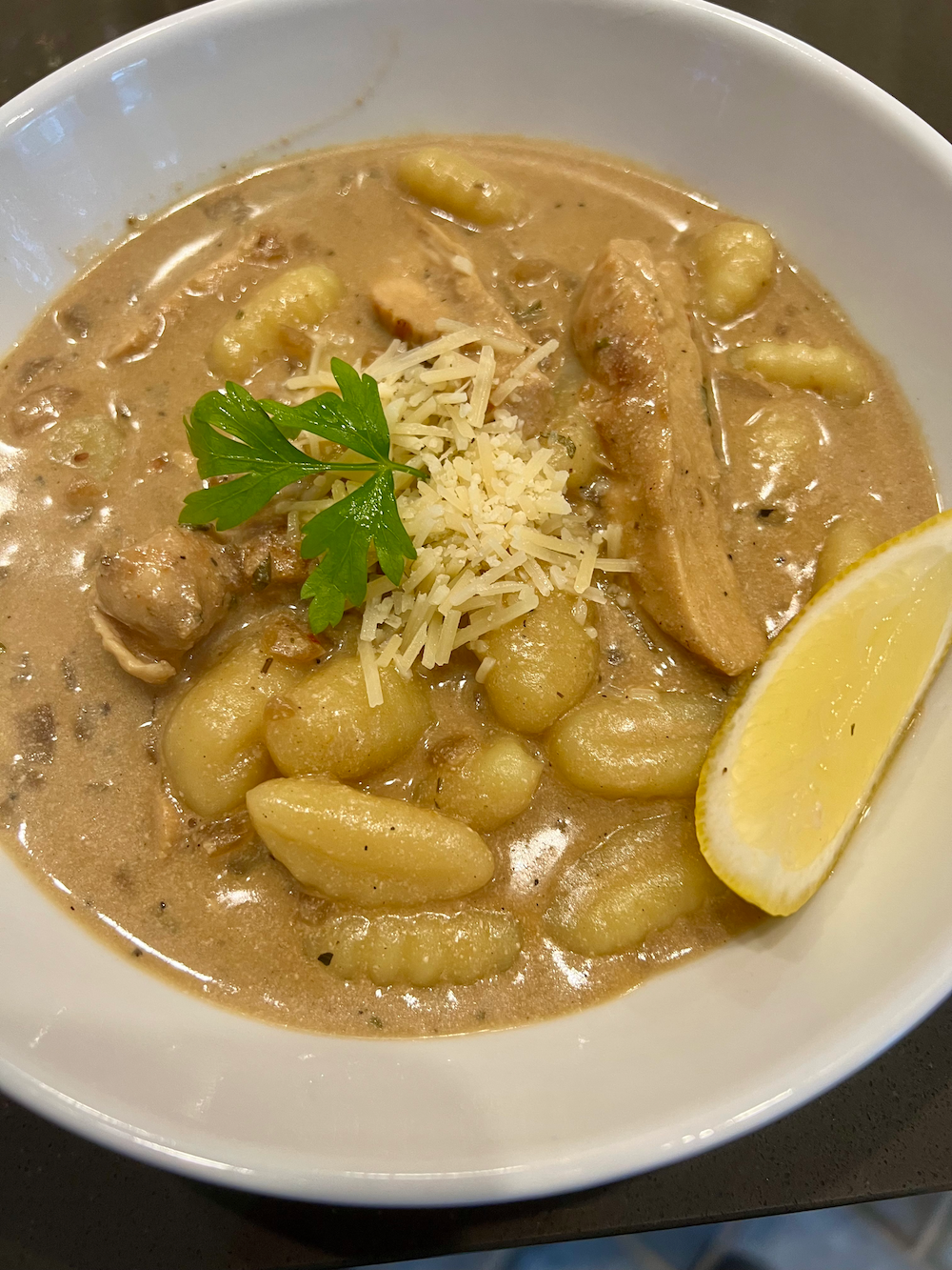 One Pan Lemon Parm Chicken Gnocchi – Fustini's Oils & Vinegars