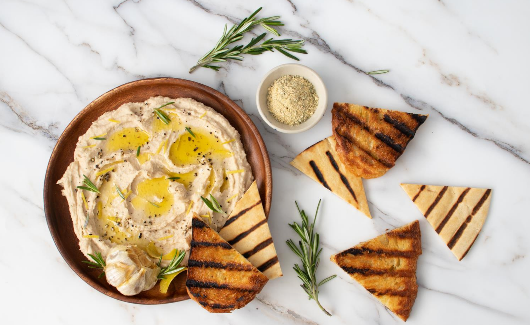 Rosemary Dijon White Bean Dip – Fustini's Oils & Vinegars