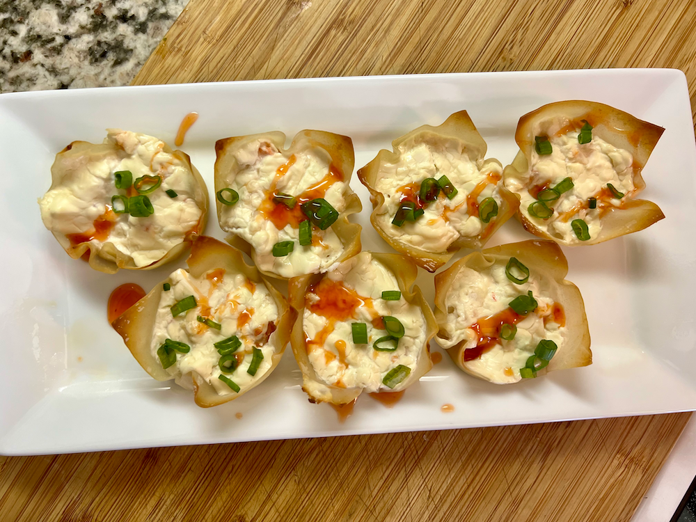 Shrimp Cream Cheese Wonton Cups – Fustini's Oils & Vinegars