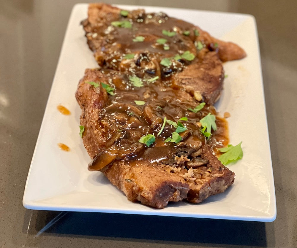 Round Steak with Mushrooms – Fustini's Oils & Vinegars