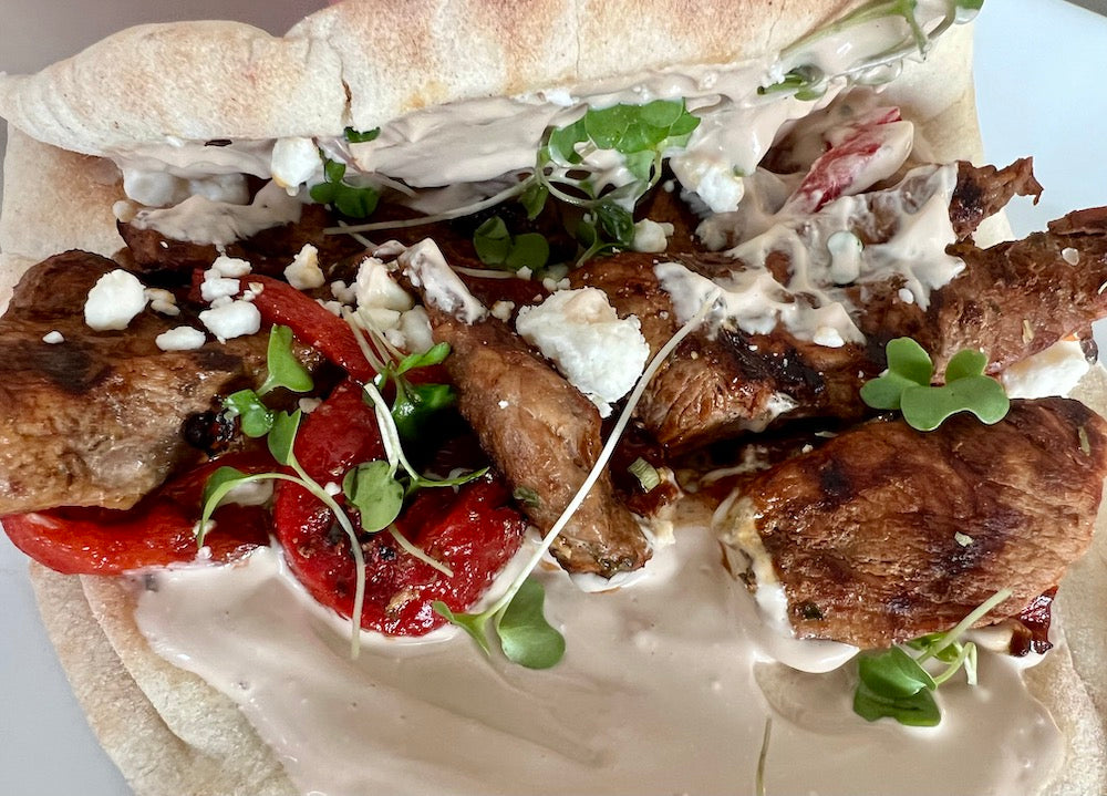 Pork and Pepper Pitas – Fustini's Oils & Vinegars