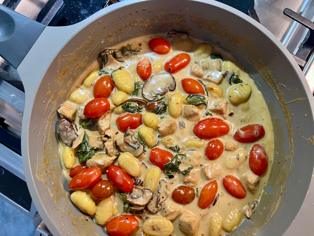 Skillet Creamy Chicken and Gnocchi – Fustini's Oils & Vinegars