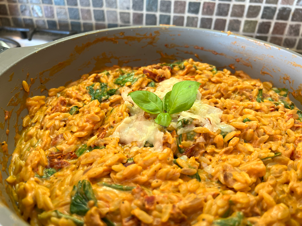 Creamy Tuscan Orzo – Fustini's Oils & Vinegars