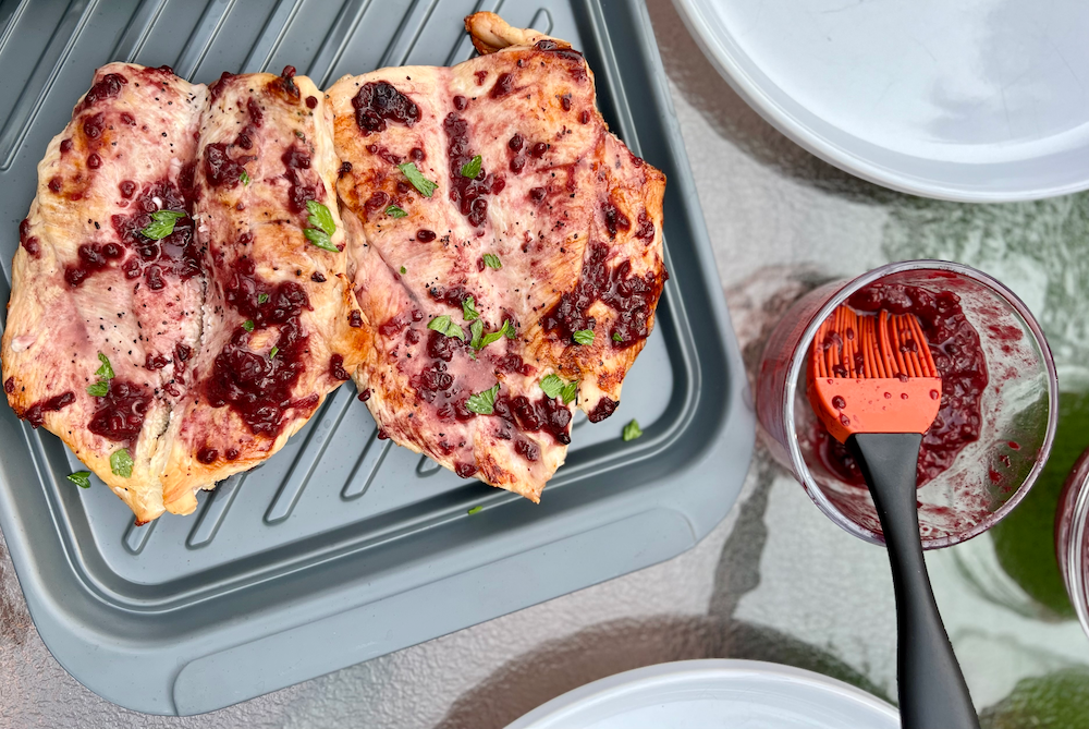 Blackberry Glazed Chicken – Fustini's Oils & Vinegars