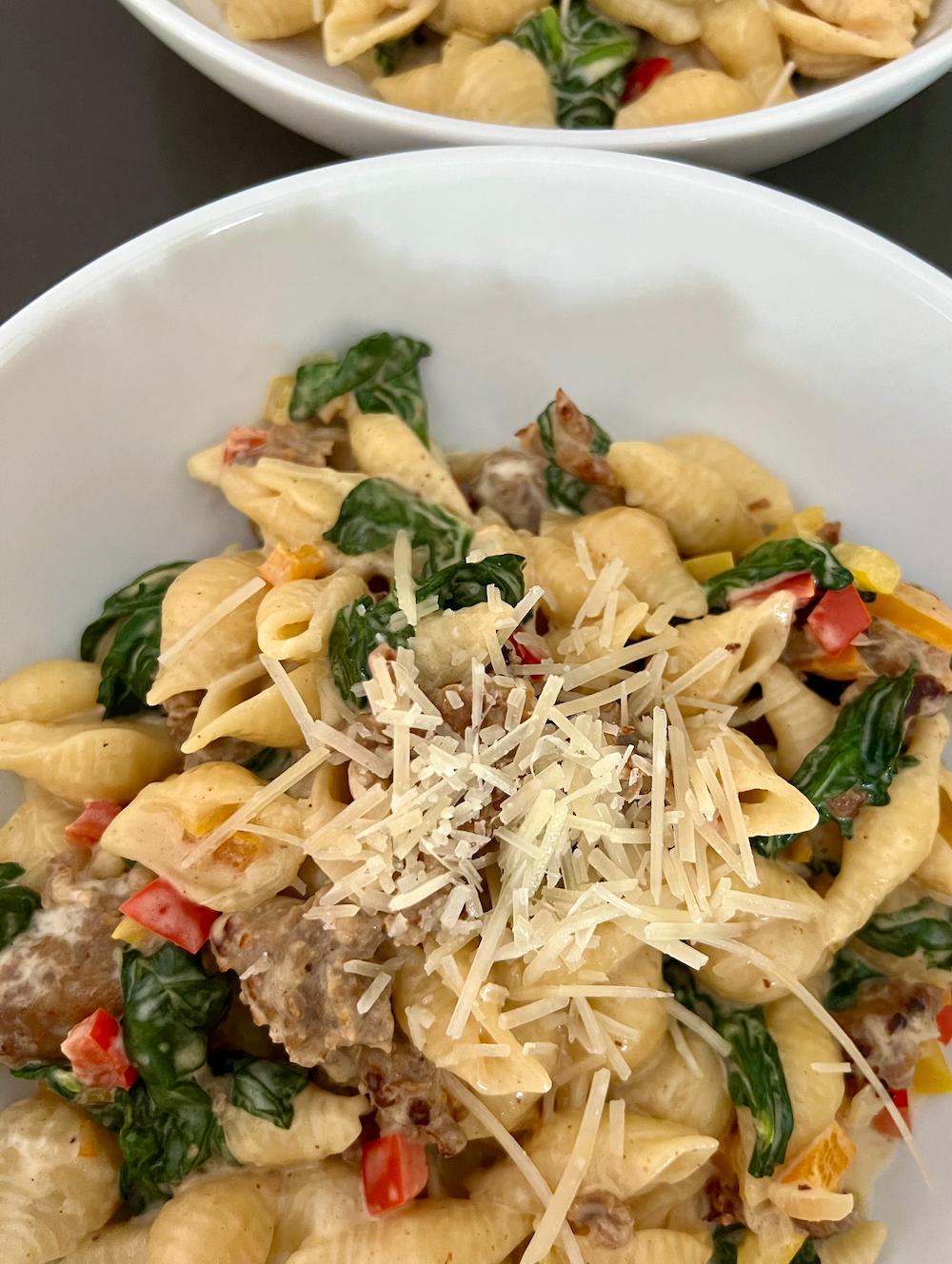 Creamy Sausage and Peppers Pasta – Fustini's Oils & Vinegars