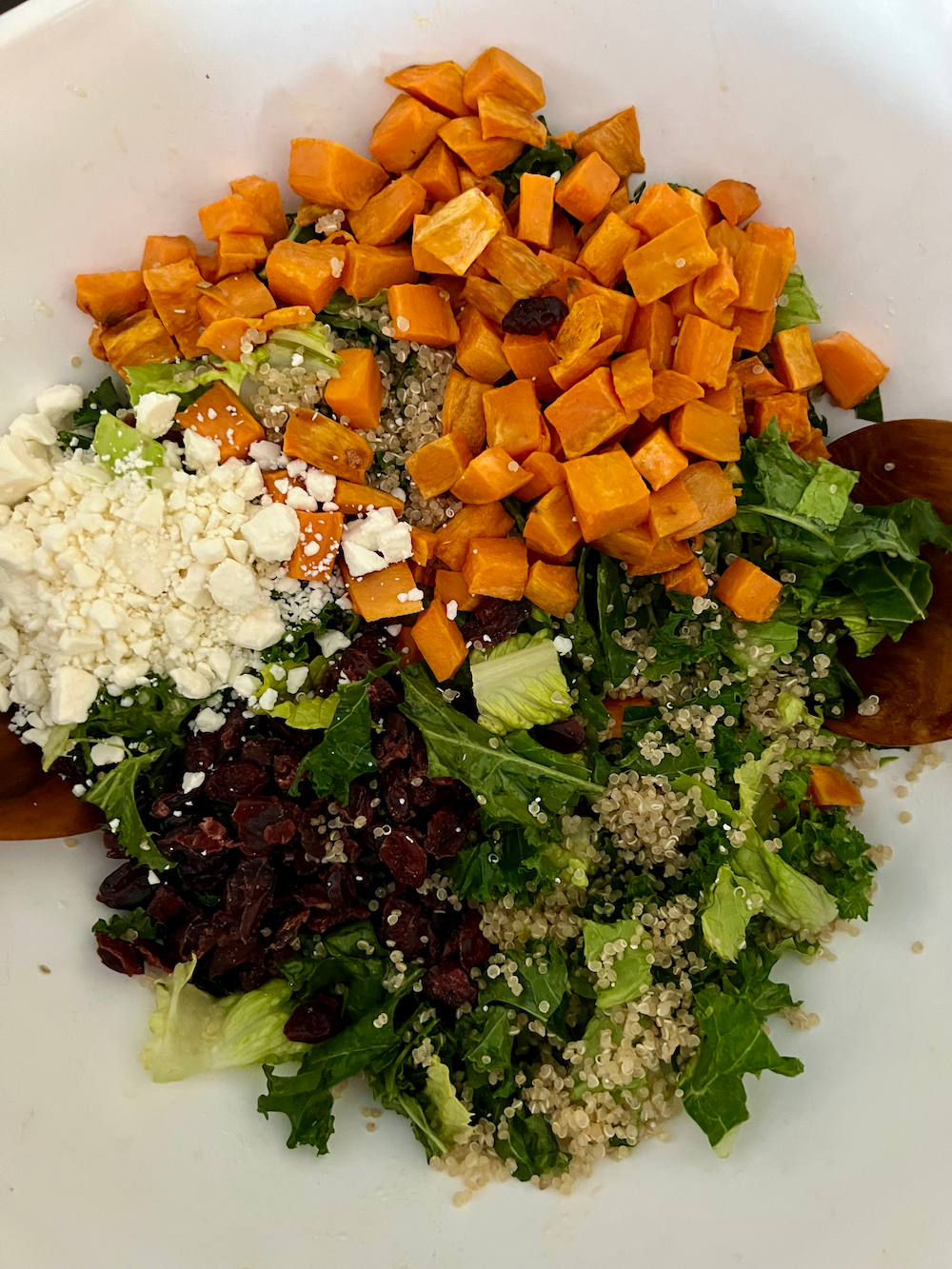 Roasted Sweet Potato, Quinoa, Kale Salad – Fustini's Oils & Vinegars