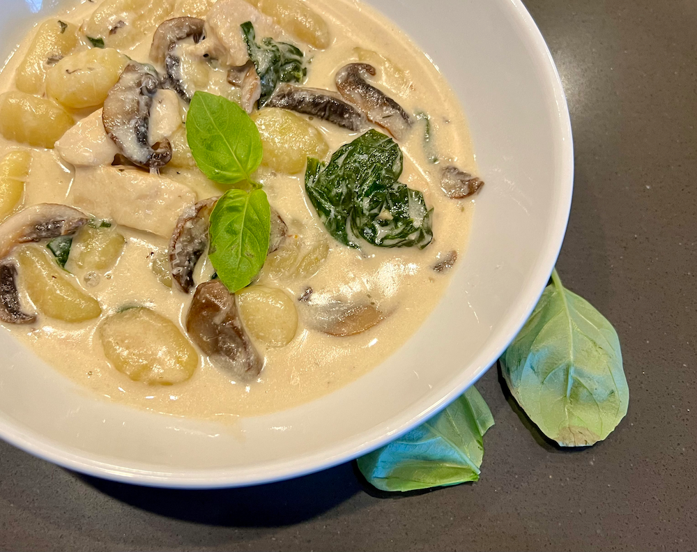 One Pan Creamy Chicken & Gnocchi – Fustini's Oils & Vinegars
