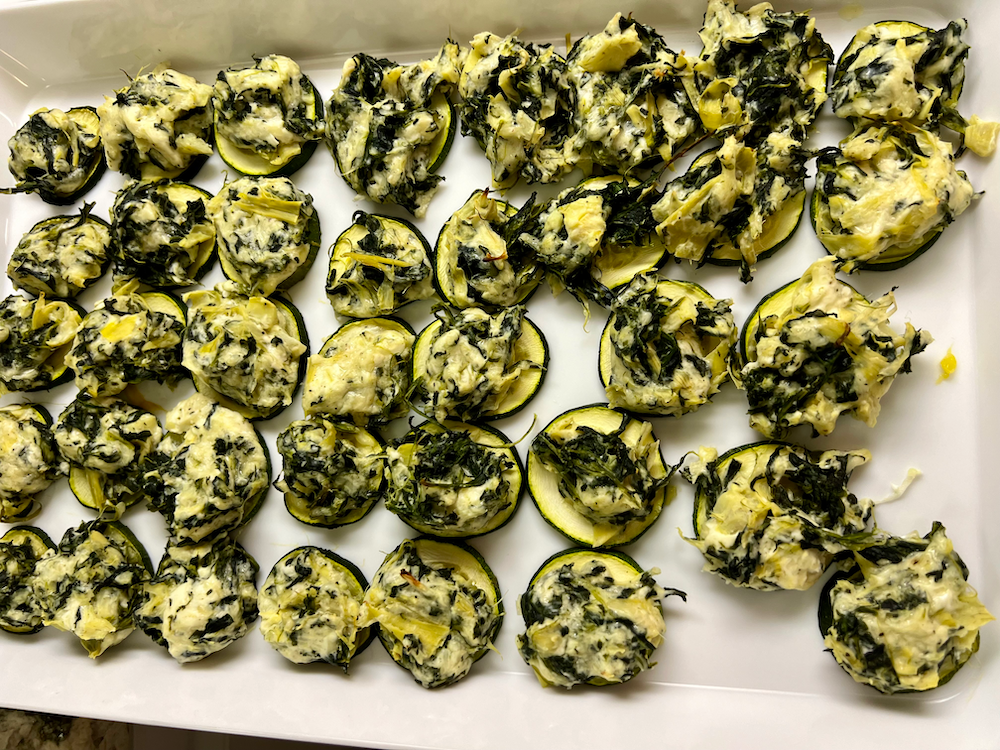 Spinach Artichoke Zucchini Bites – Fustini's Oils & Vinegars
