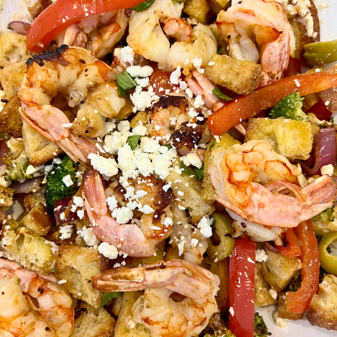 Grilled Shrimp Panzanella – Fustini's Oils & Vinegars