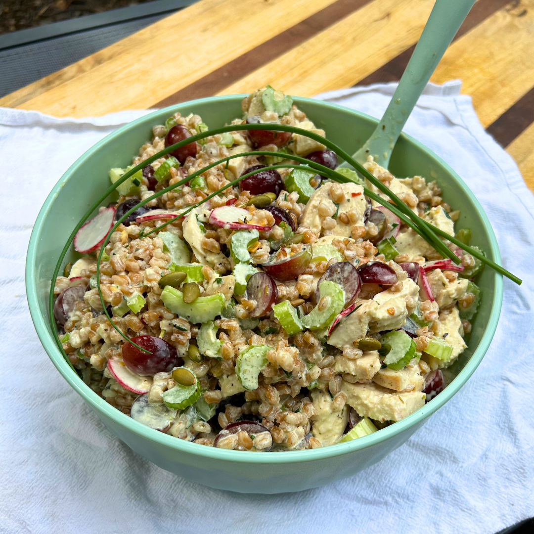 Grilled Chicken and Grape Grain Bowls – Fustini's Oils & Vinegars