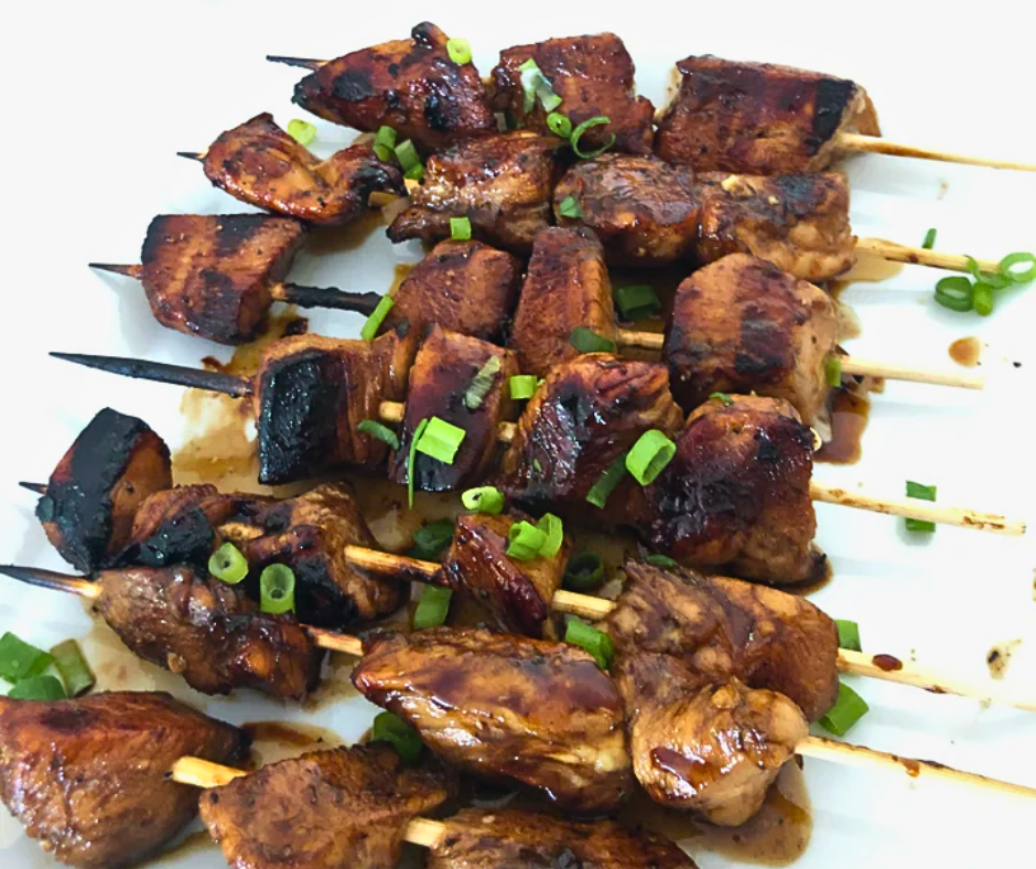 Balsamic Glazed Chicken Skewers – Fustini's Oils & Vinegars
