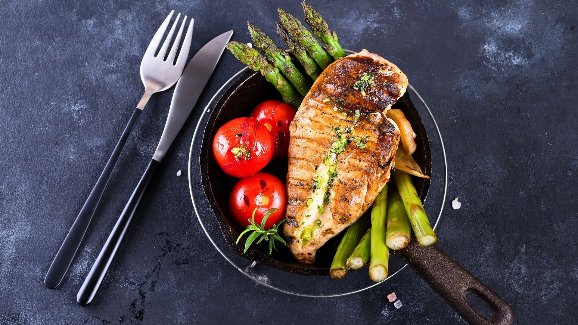 Grilled Chicken with Asparagus – Fustini's Oils & Vinegars