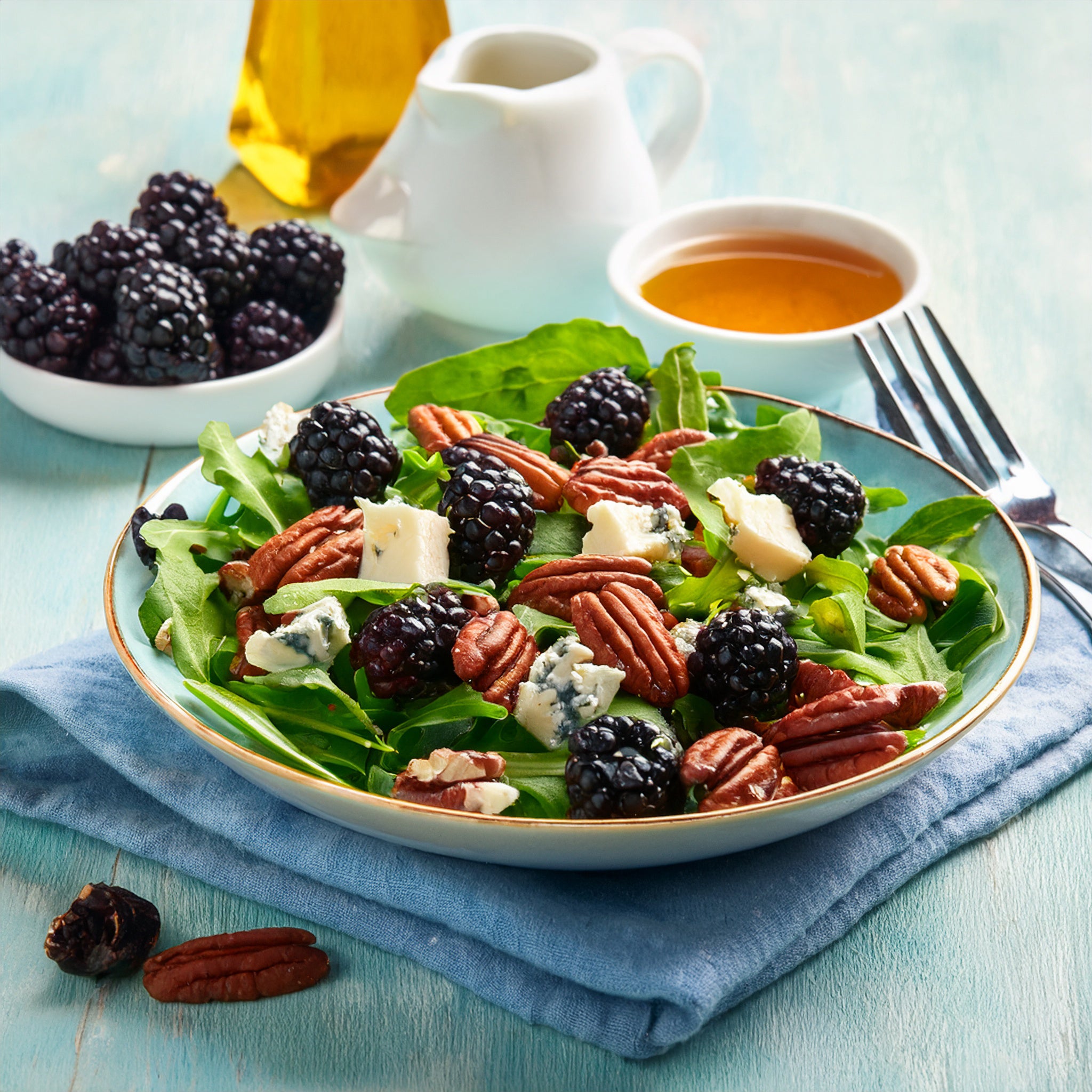 Blackberry Spring Salad – Fustini's Oils & Vinegars