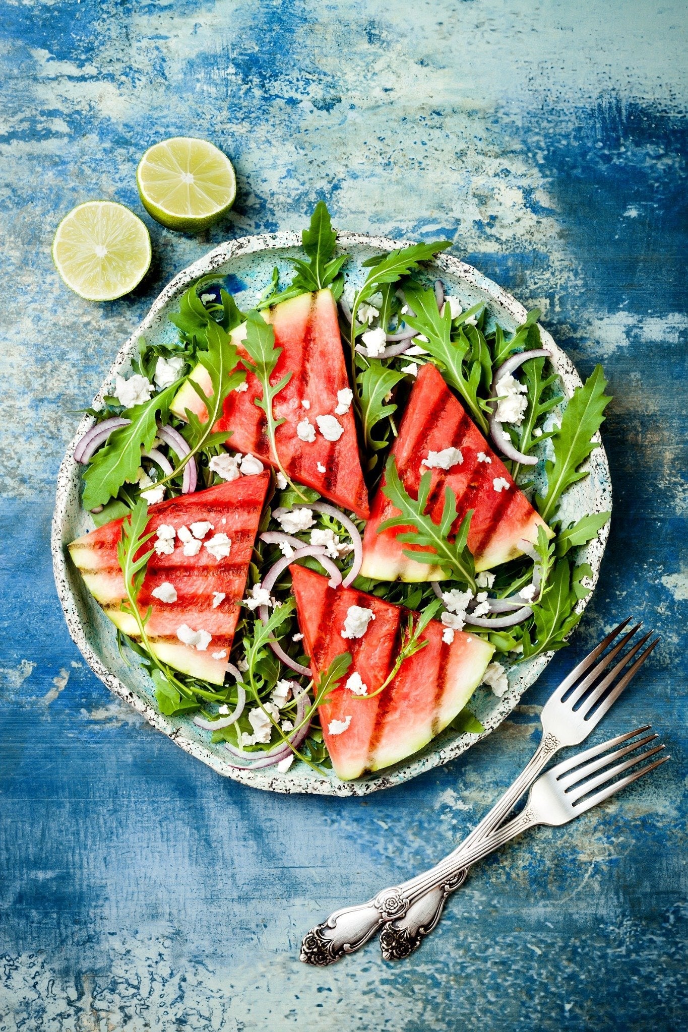 Grilled Watermelon Mint Salad – Fustini's Oils & Vinegars