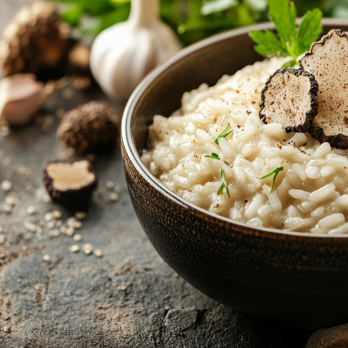Cheesy Truffle Risotto – Fustini's Oils & Vinegars