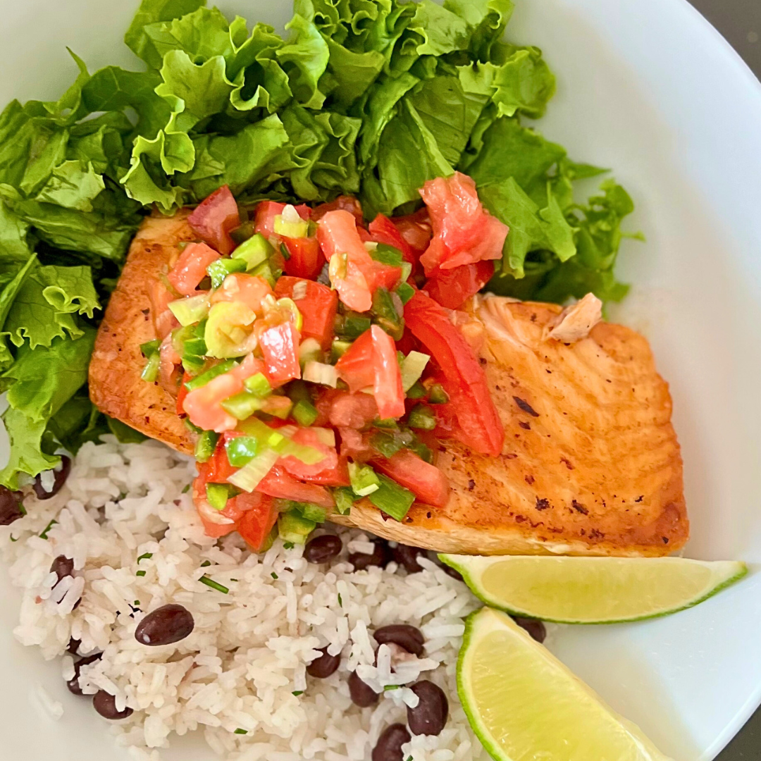 Tex-Mex Salmon Bowl – Fustini's Oils & Vinegars