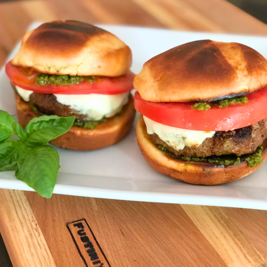 Caprese Burger – Fustini's Oils & Vinegars