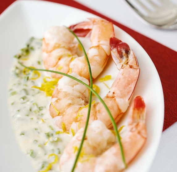 Poached Shrimp with LemonHorseradish Dipping Sauce Fustini's Oils
