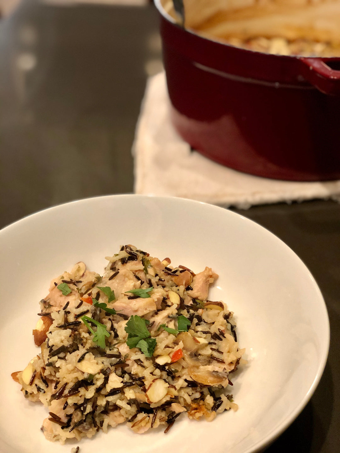 Wild Rice & Turkey Casserole