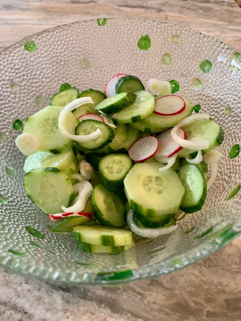 Marinated Cucumber Salad