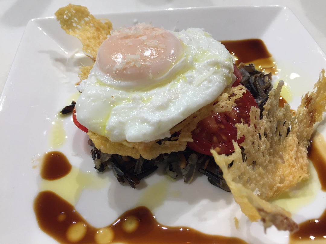 Poached Eggs Parmesan