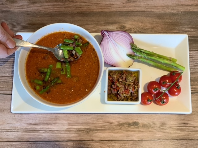 Asparagus & Tomato Soup