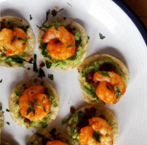 Shrimp Guacamole Bites