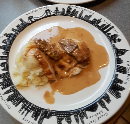 Chicken with Morel Cream Sauce