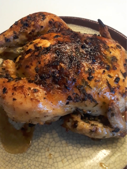Garlic Herb Roasted Chicken
