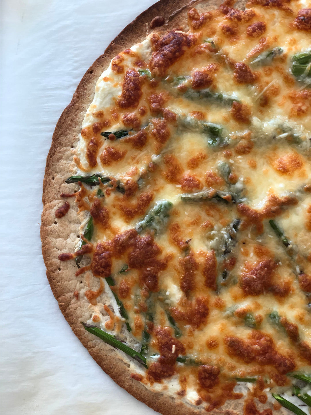 Asparagus Pizza
