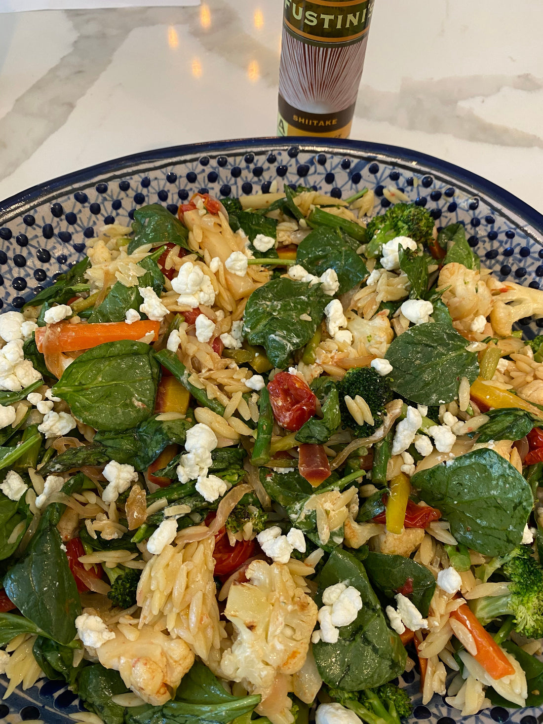 Orzo Agrodolce Vegetables Fustini's Oils & Vinegars