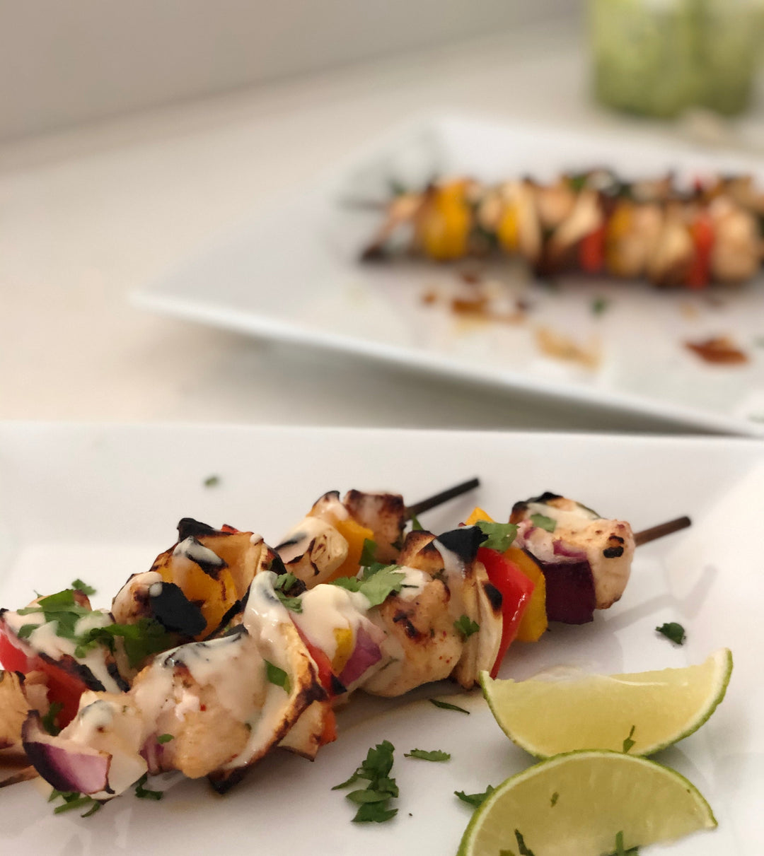 Chicken Fajita Skewers