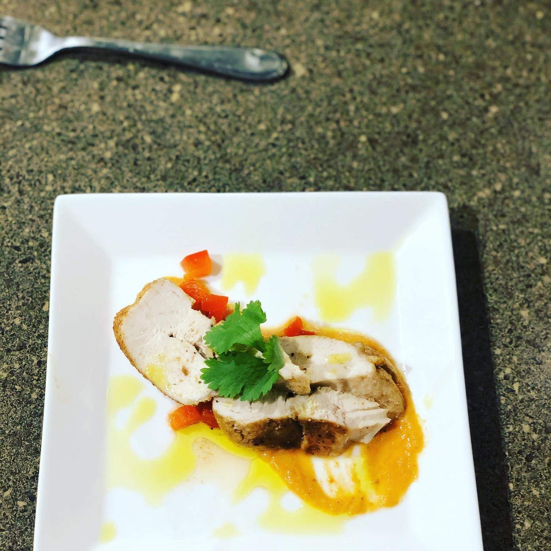 Crispy Cumin Dusted Chicken Breast