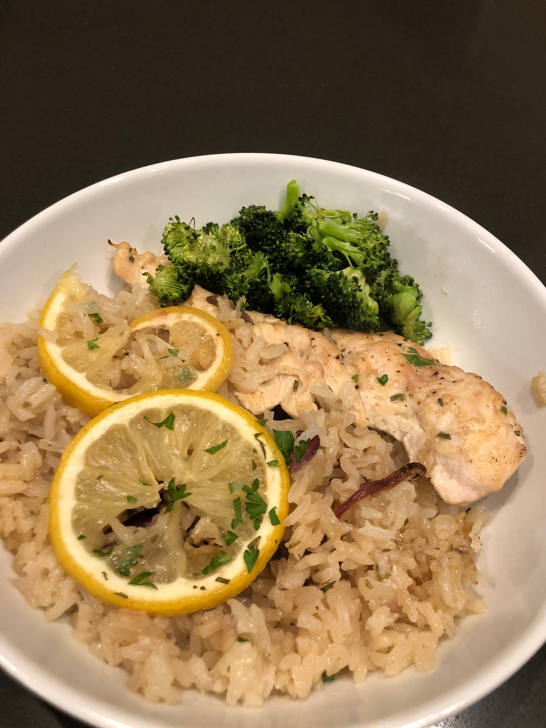 Rosemary Lemon Chicken and Rice