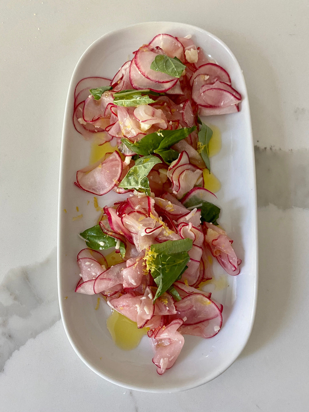 Radish Rainbow Salad