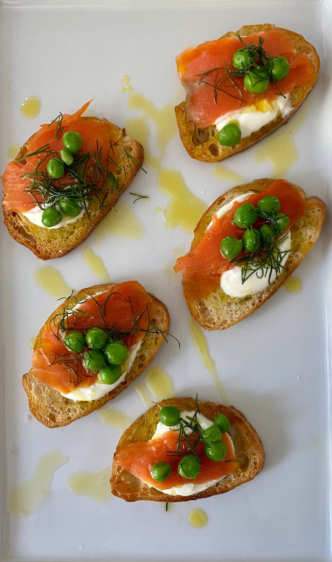 Salmon Crostini