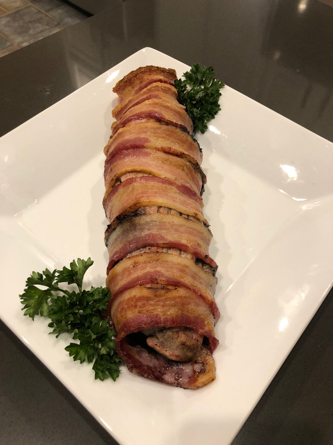 Pork Tenderloin with Blueberry Glaze