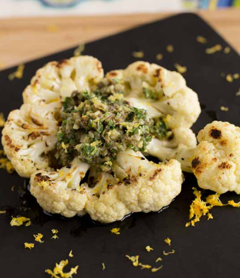 Grilled Cauliflower Steaks