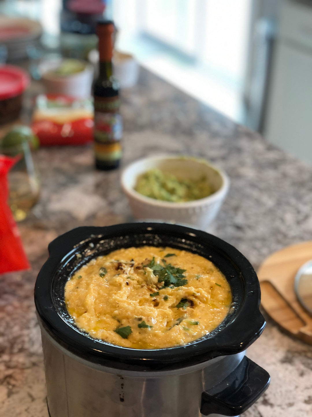 Roasted Cauliflower Queso