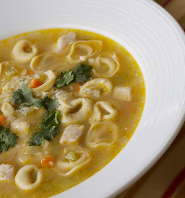 Chicken Tortellini Soup