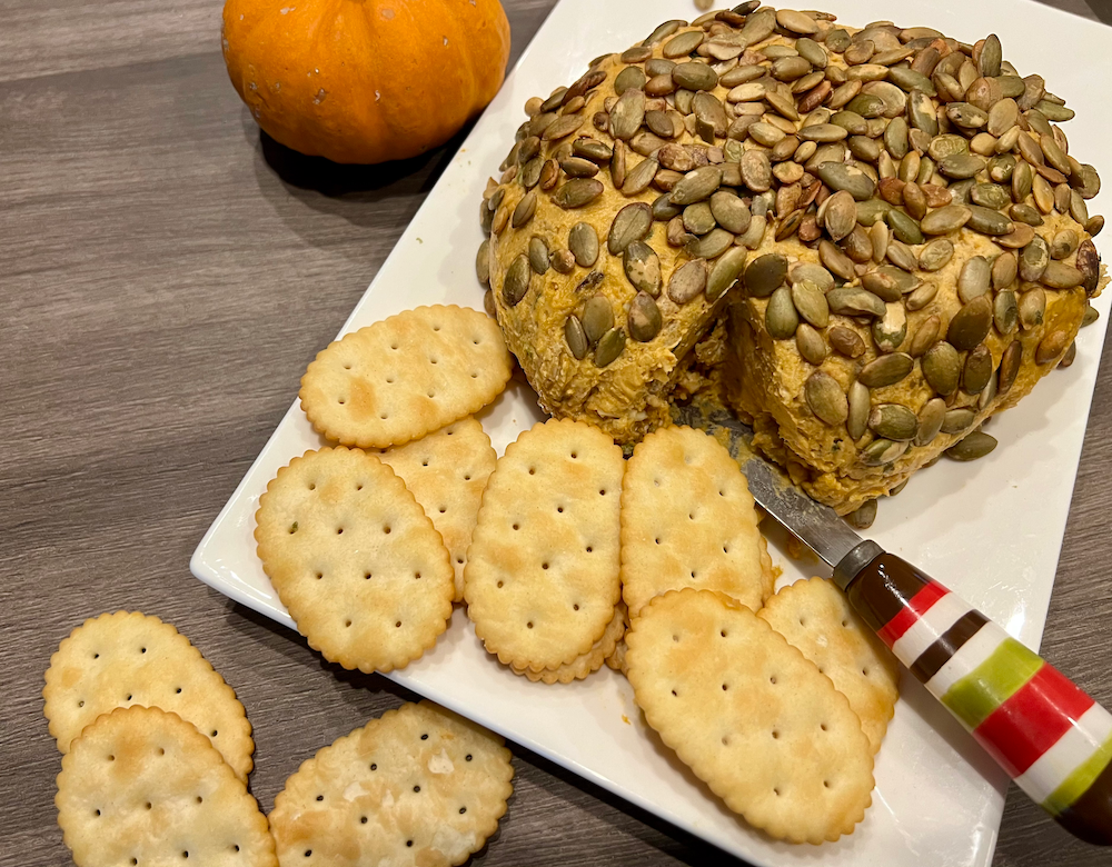 Savory Pumpkin Cheeseball