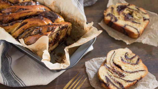 Chocolate and Espresso Babka