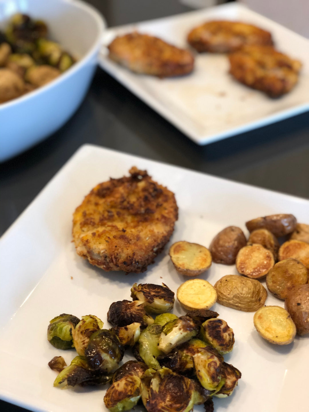 Crispy Cheddar Pork Chops