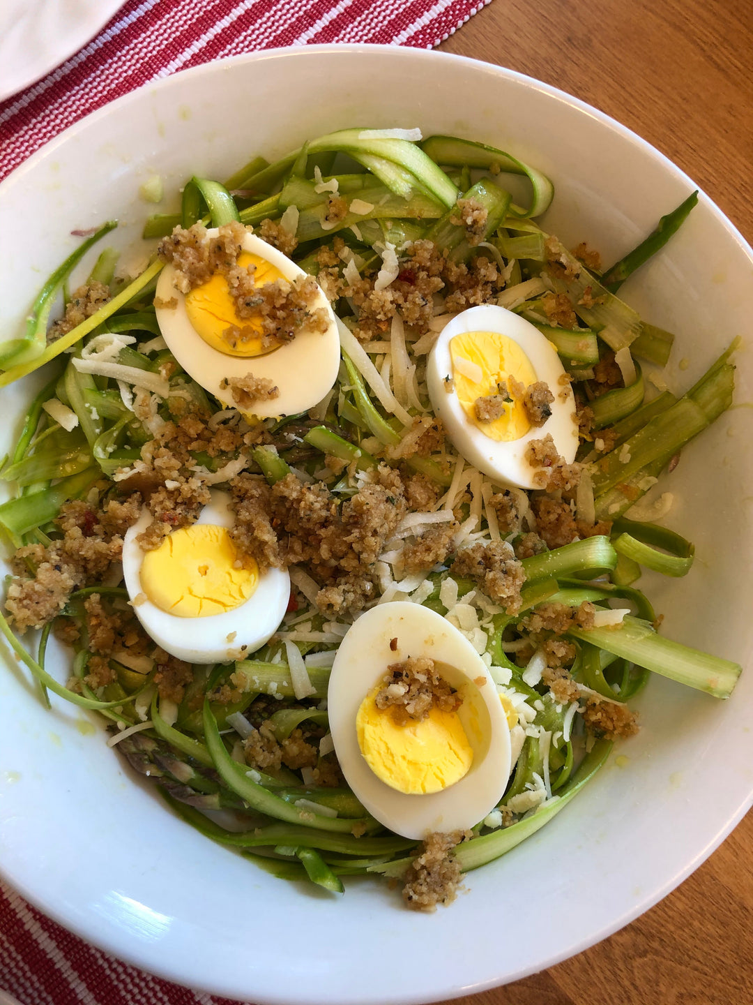 Shaved Asparagus Salad
